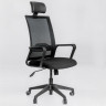 Кресло FALTO D3 DTR-11KPL/BK/BK Спинка черная/сидение черное/Каркас черный